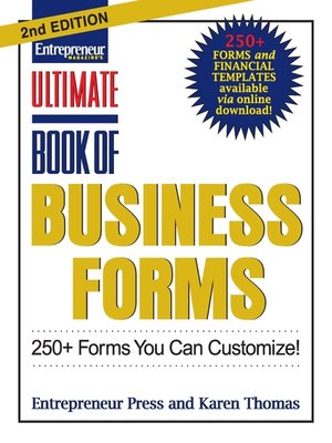 Ultimate Book of Business Forms - ebook